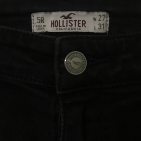 Hollister Skinny Stretchy Black Jeans💜 - Picture 2 of 4